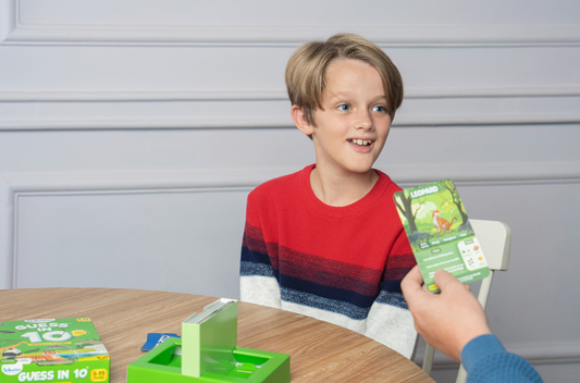 article image showing -Guess in 10 game card for fun printable activity featured in Make Your Own Guess in 10 article