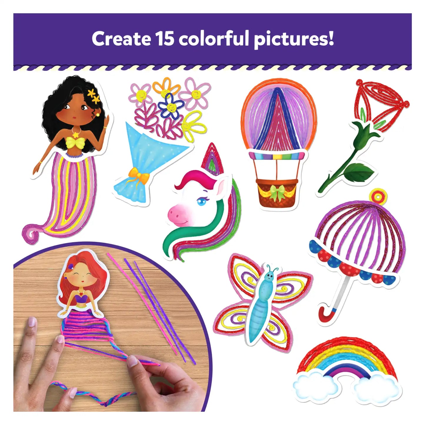 Colorful craft kit for creating vibrant window art with Waxy Window Art DIY Kit