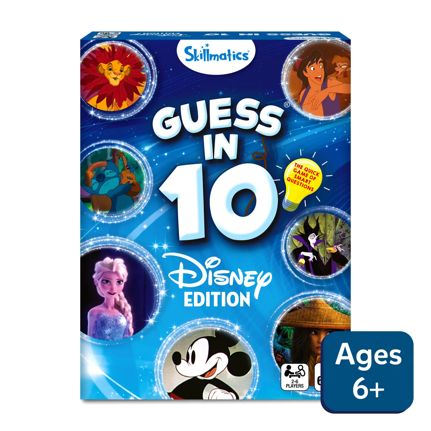 Guess in 10 Disney Edition game shown, perfect for Disney fans and trivia lovers