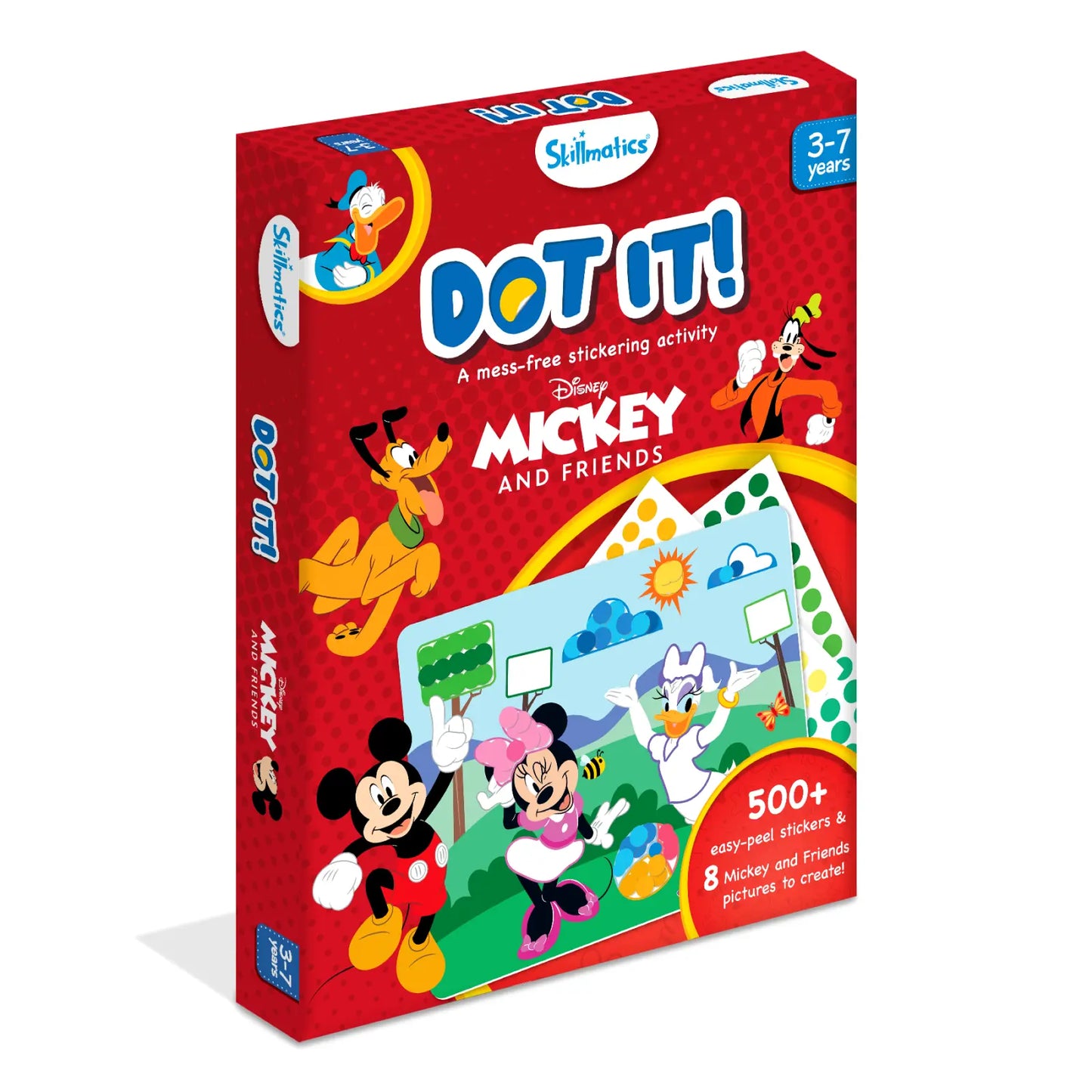 Child’s sticker art activity set from Dot it! Mickey and Friends featured in the product image