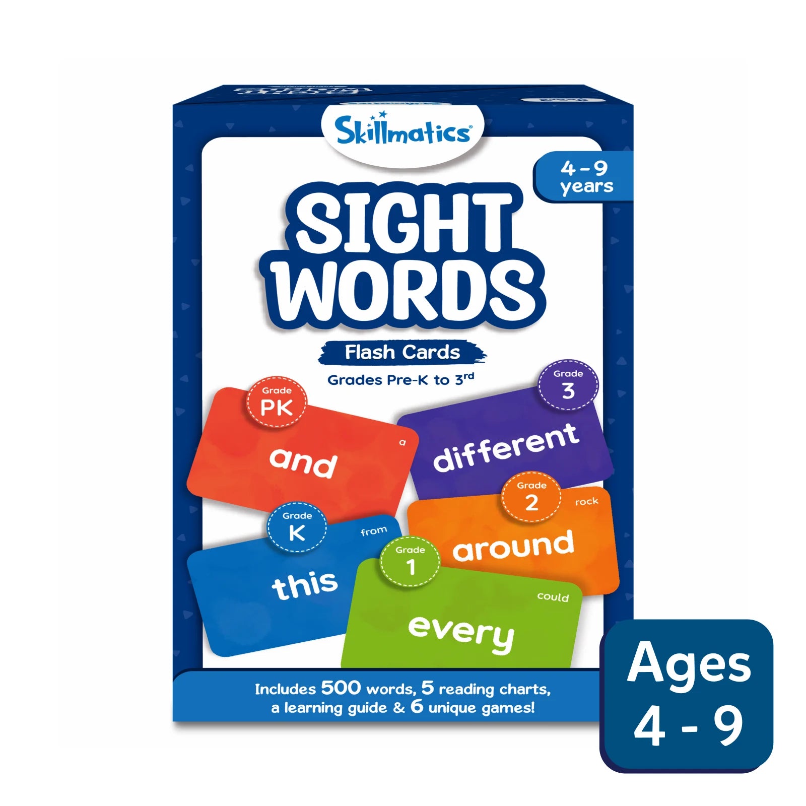 sight words for first grade flash cards Skillmatics Flash Cards