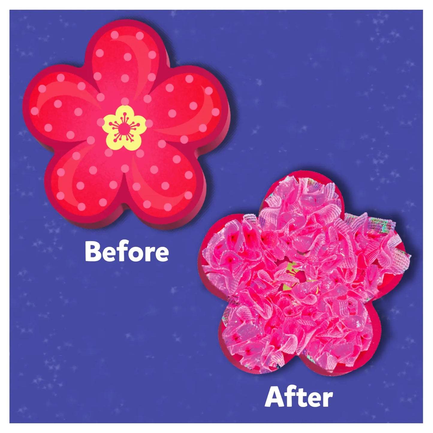 Poke-in Art: Flower Bouquet | Mess-Free Art for Kids (ages 4-9)