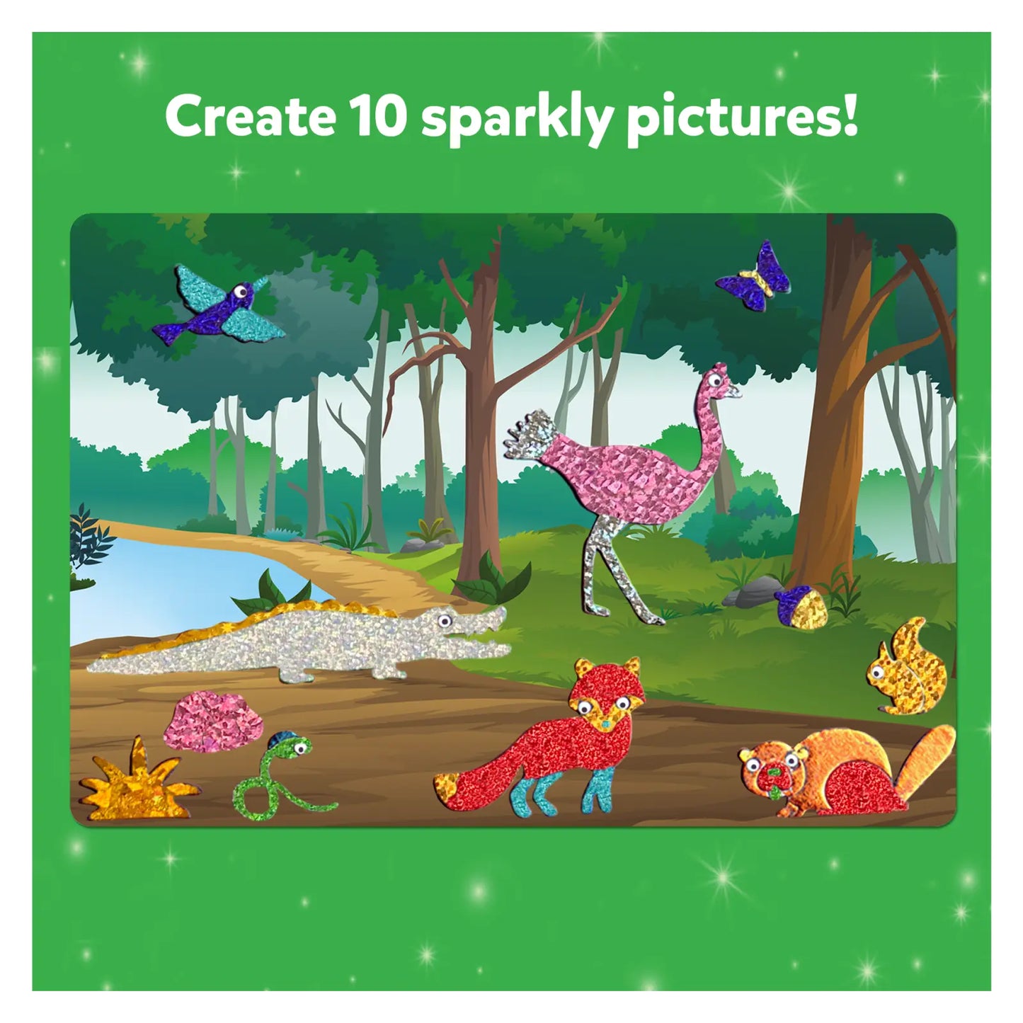 Foil Fun: World Of Animals | No Mess Art Kit (ages 4-9)