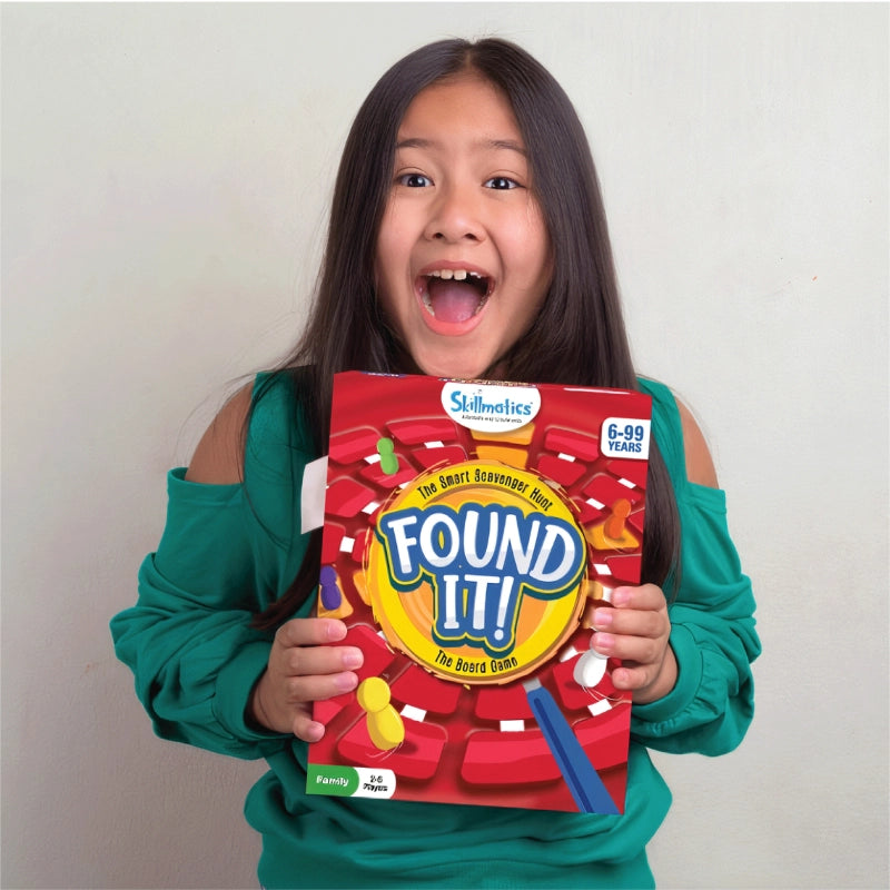 Found It! Board Game | Smart scavenger hunt (ages 6+)