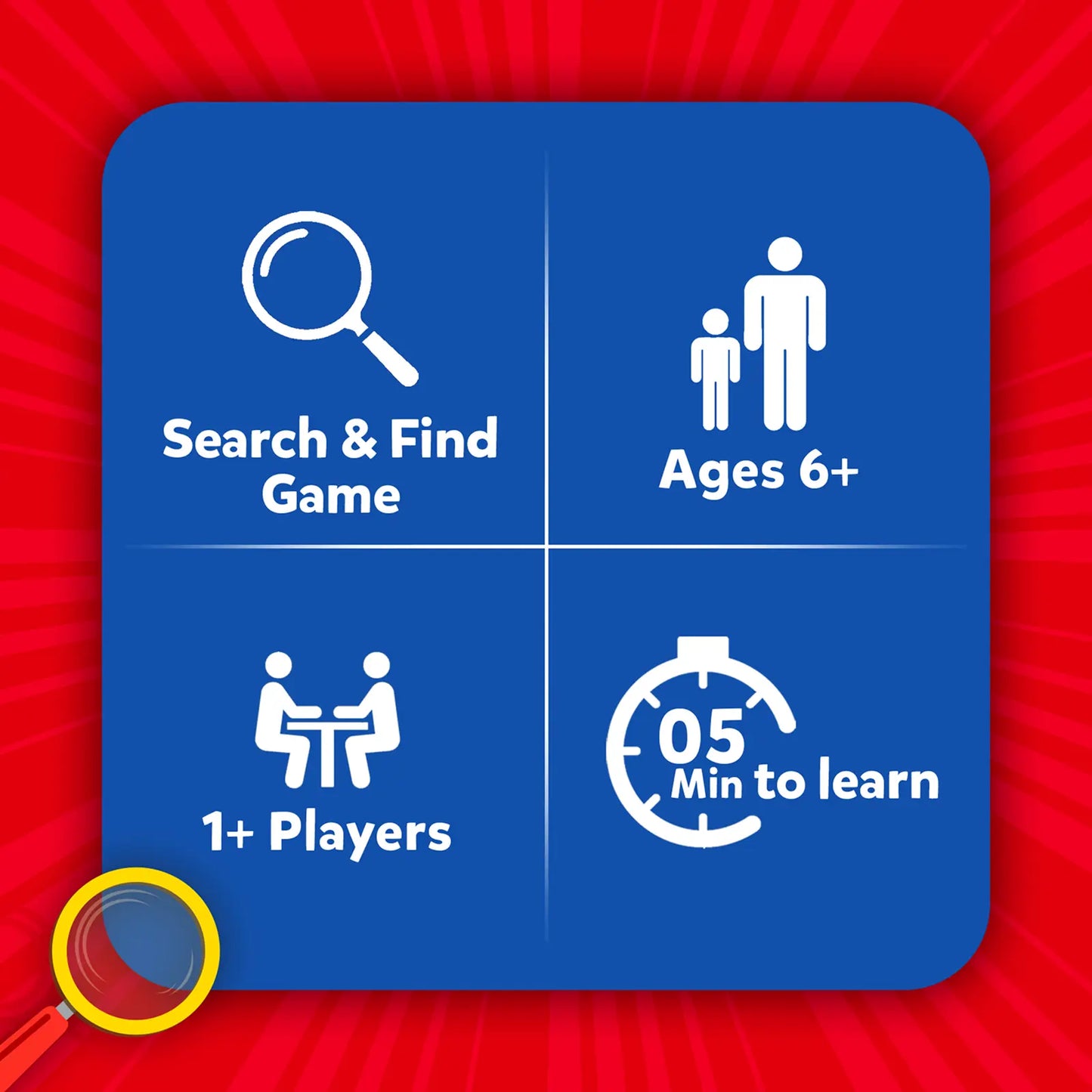 Found It! Board Game | Smart scavenger hunt (ages 6+)