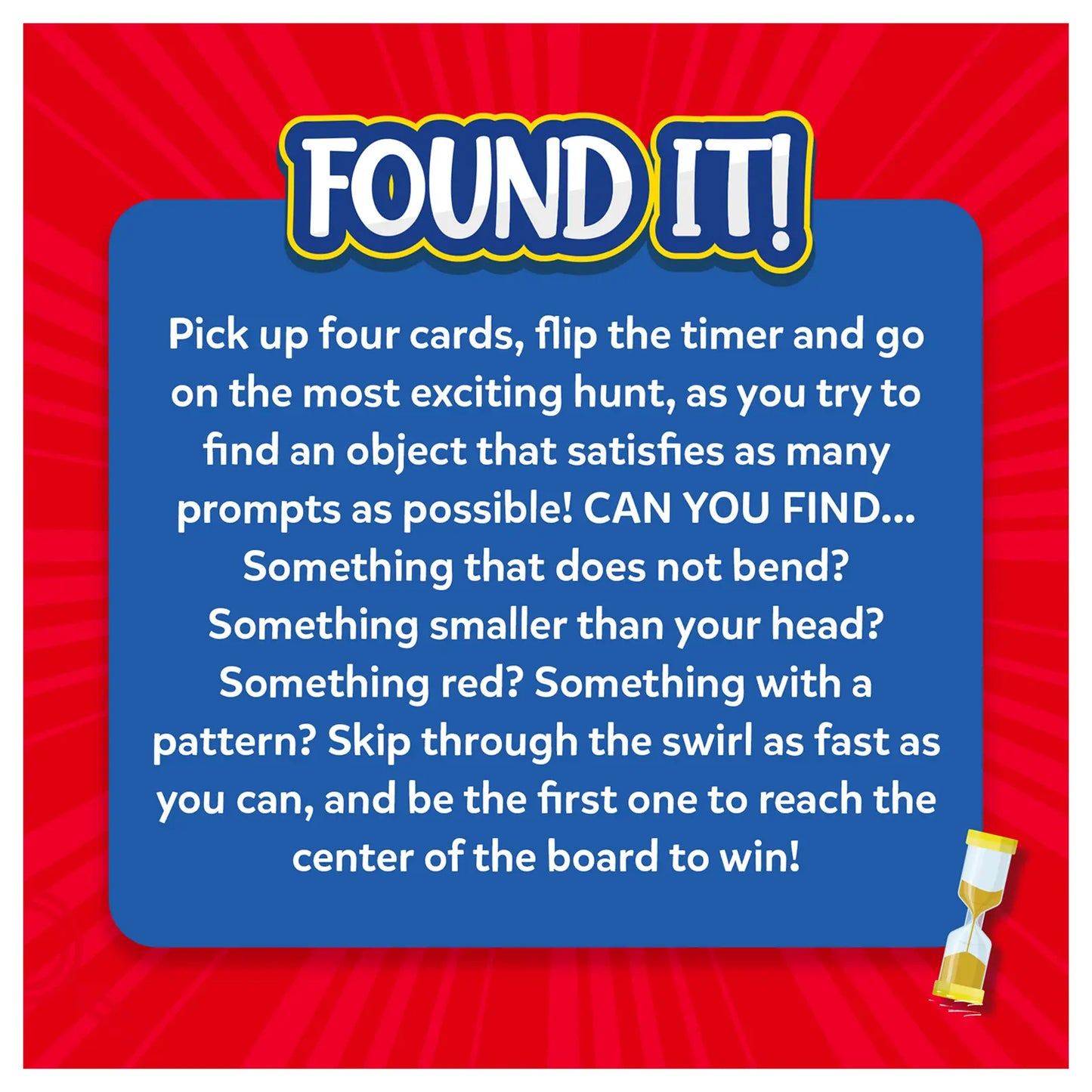Found It! Board Game | Smart scavenger hunt (ages 6+)