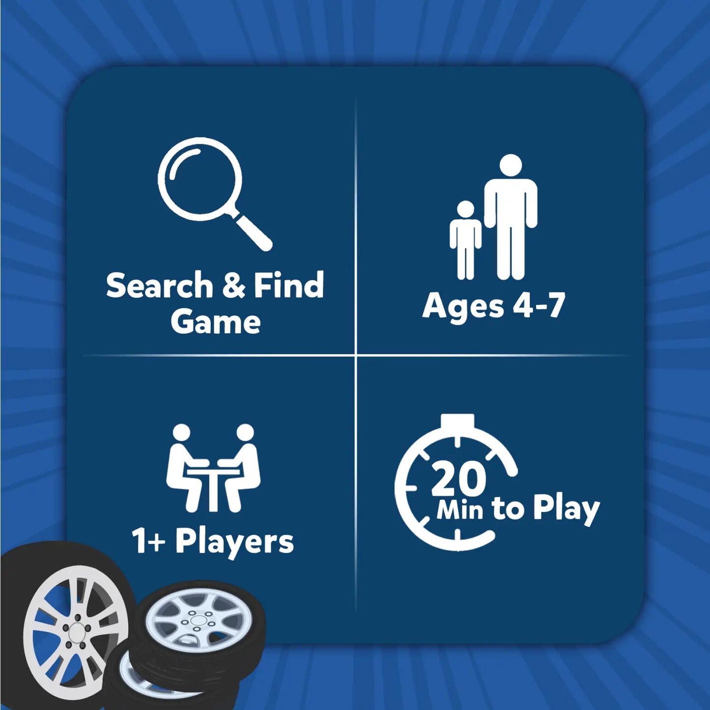 Found It! Combo: Indoor + Travel (ages 4-7)