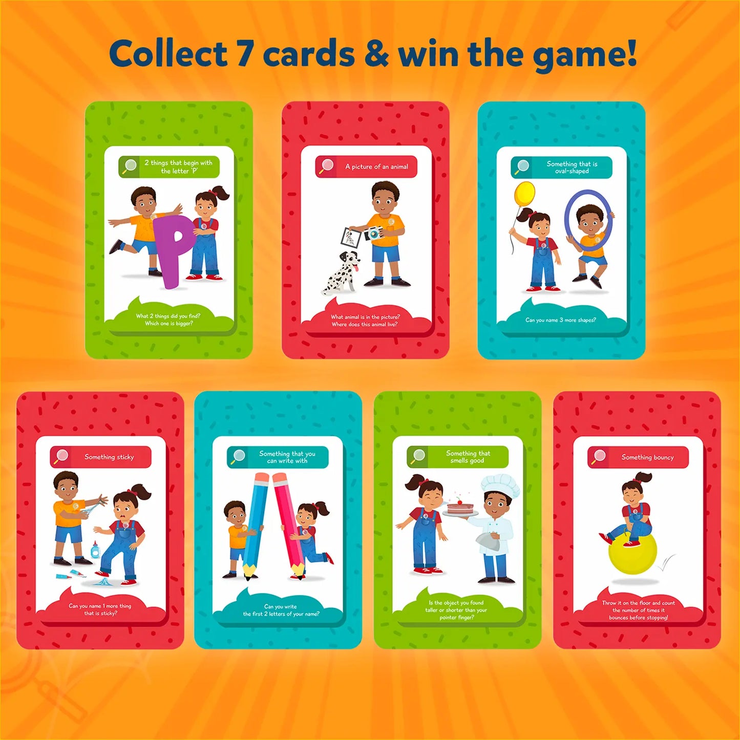 Found It! Combo: Indoor + Travel (ages 4-7)