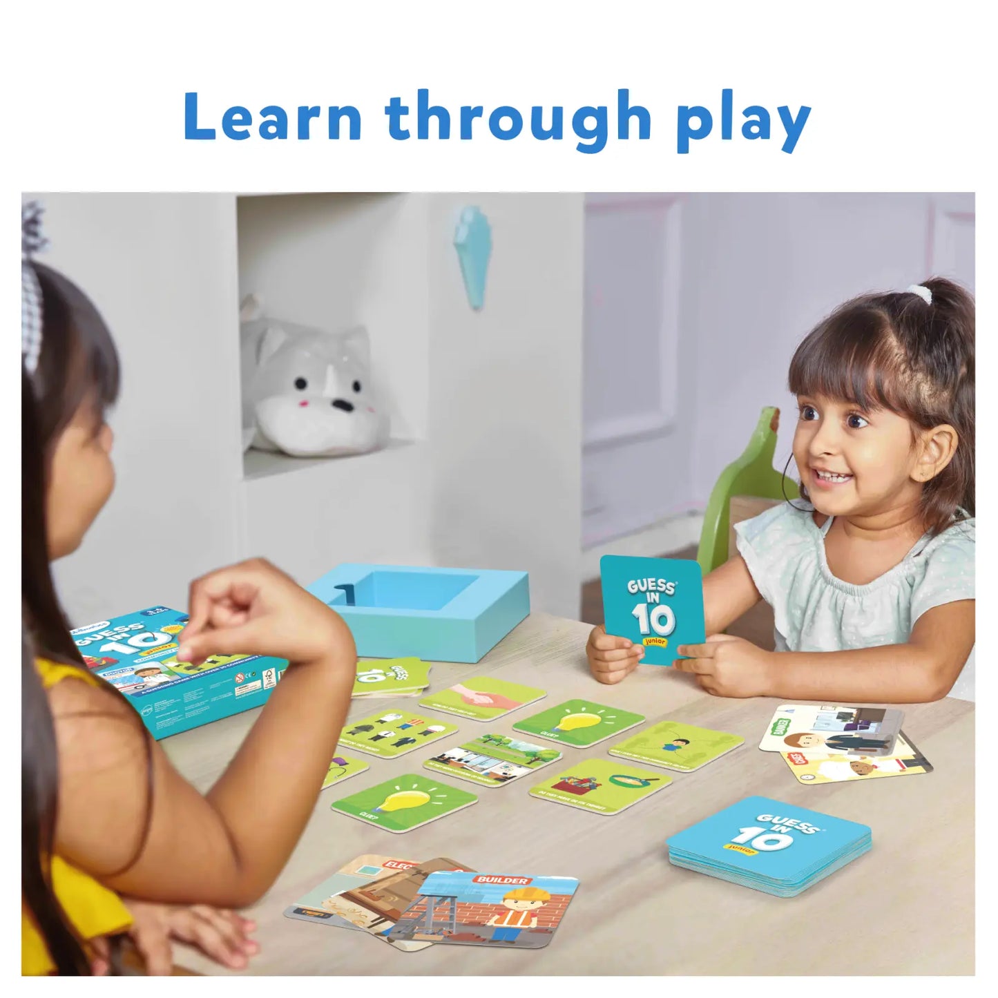 Children’s card game Guess in 10 Junior Found it Classroom for educational fun