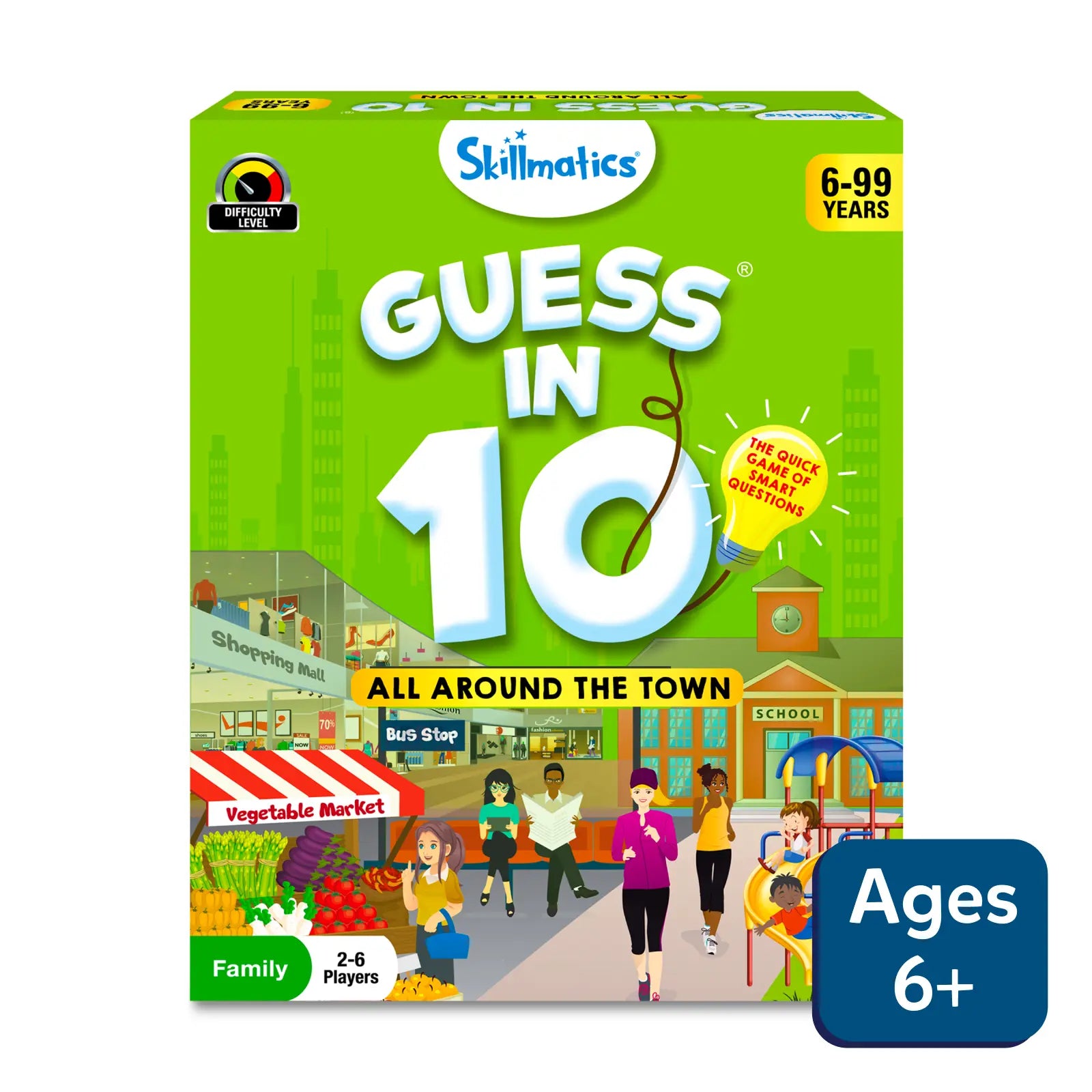 Buy Guess in 10: All Around The Town Trivia game for year olds