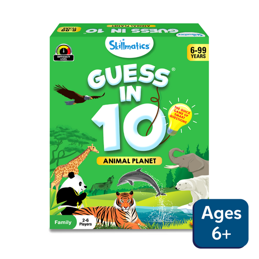 Animal Planet Guess in 10 Animal Planet board game for animal lovers and family fun