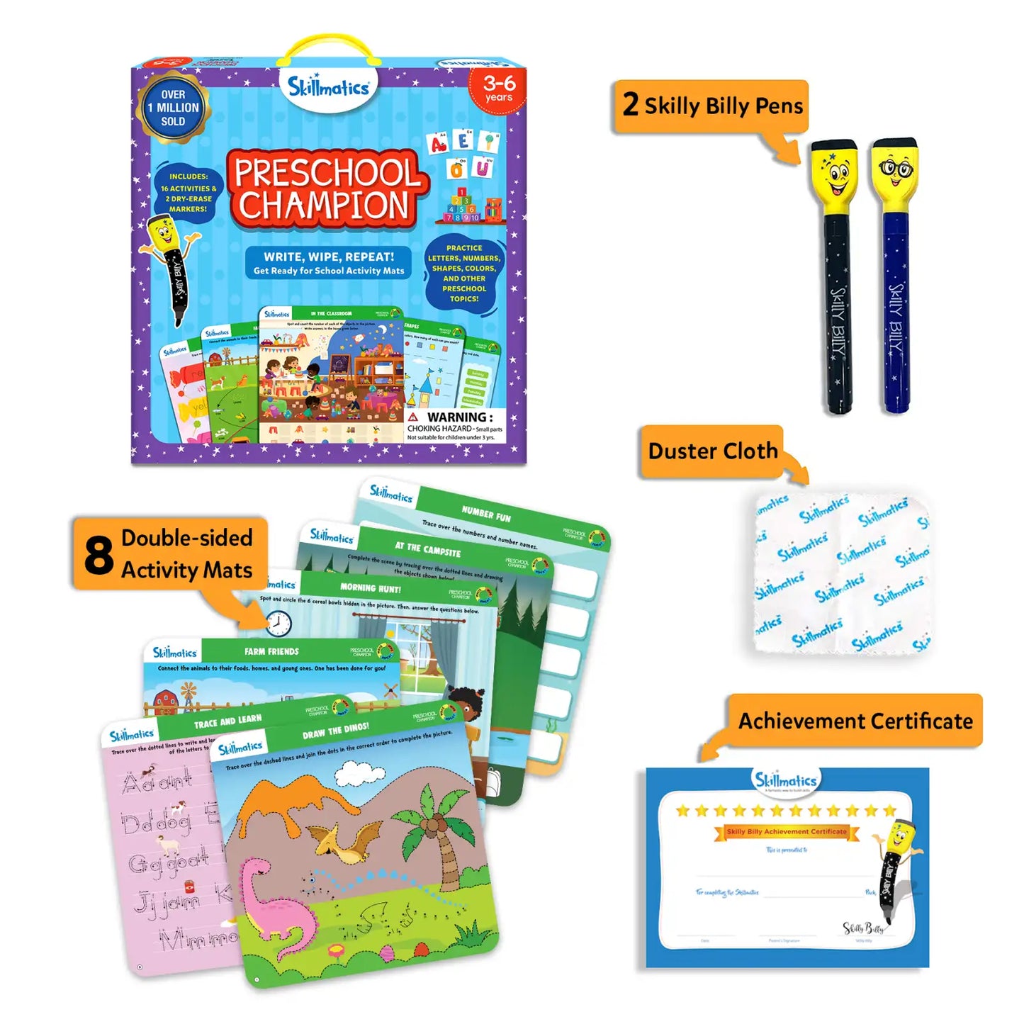 Preschool learning kit from I Can Write & Preschool Champion for early education development