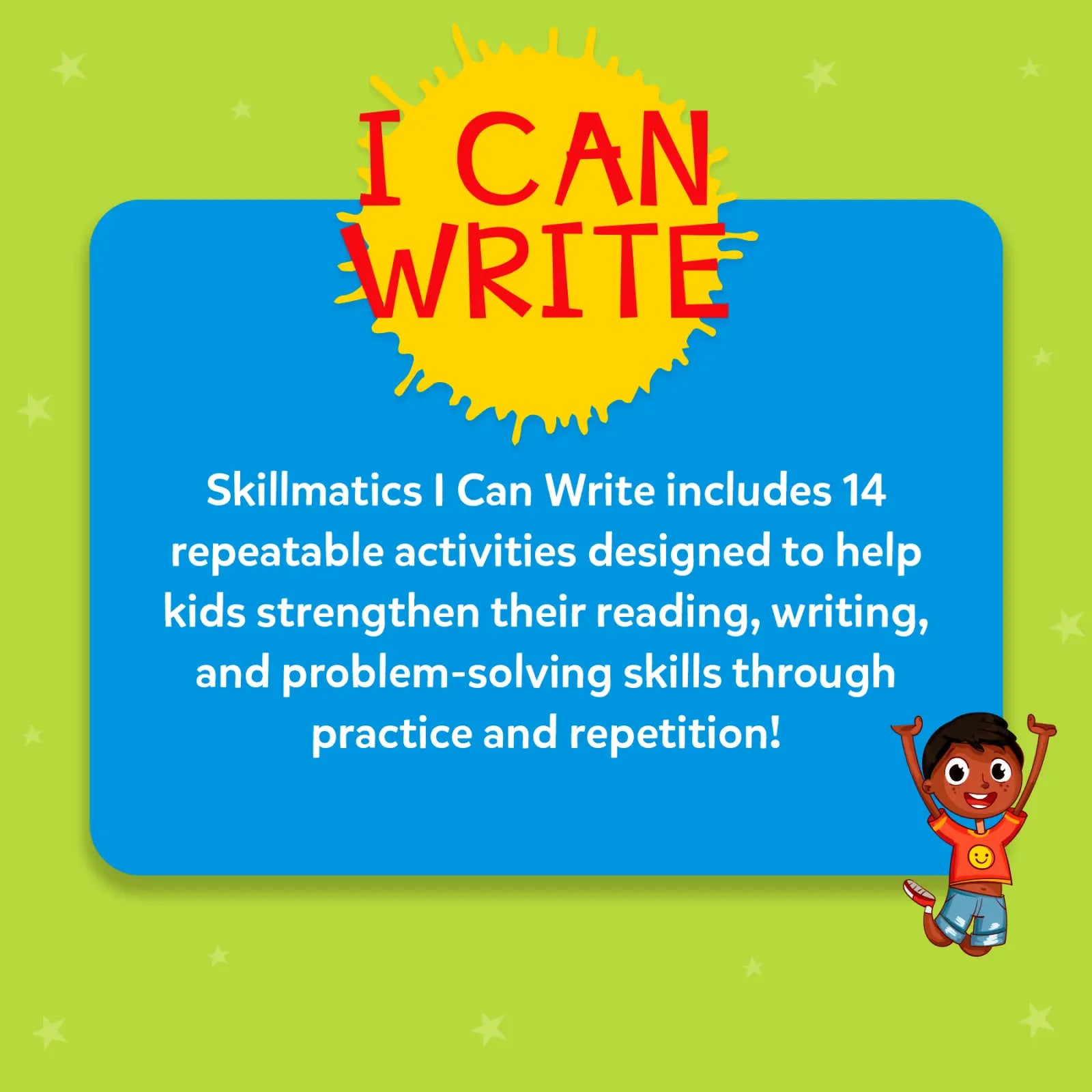 Educational writing resource for early learners in I Can Write Reusable Activity Mats