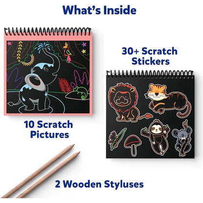 Magical Scratch Art | Amazing Animals (ages 3-8)