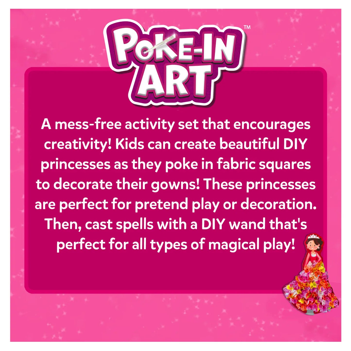 Poke-in Art: Magical Princesses | Mess-Free Art for Kids (ages 4-9)