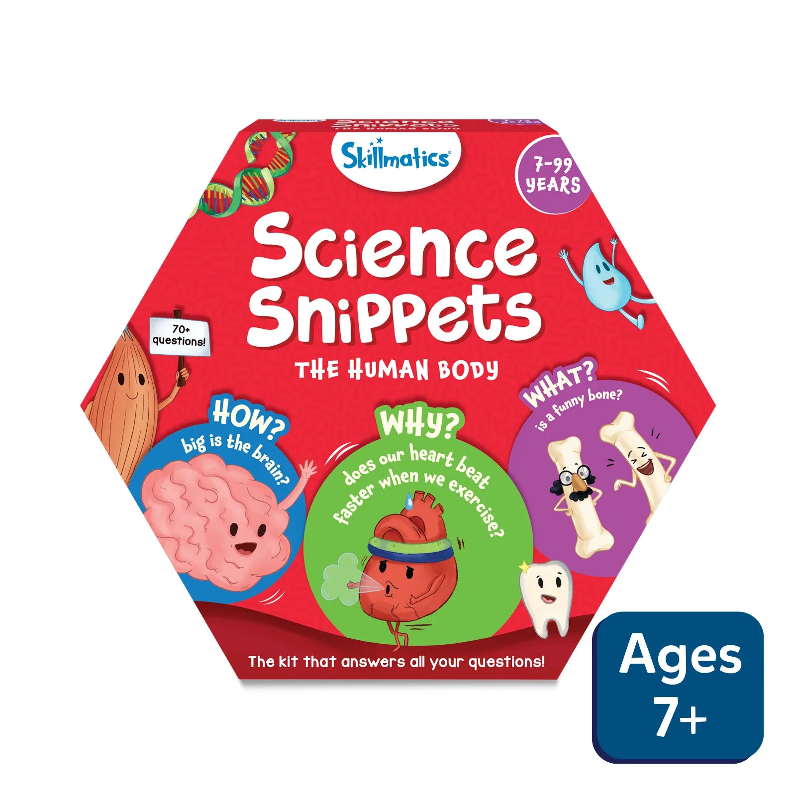 Science Snippets Kit - The Human Body (Ages 7+) – Skillmatics