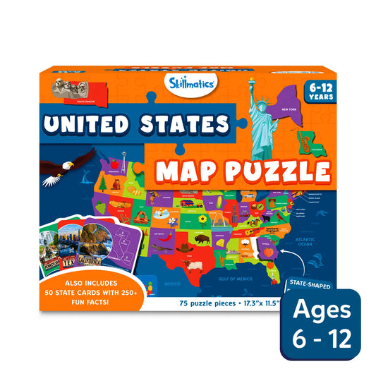 United States Map Puzzle (ages 6-12)