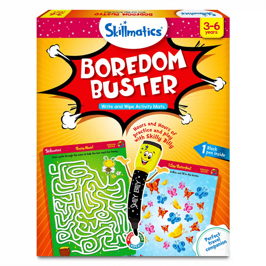 Boredom Buster | Reusable Activity Mats (ages 3-6)