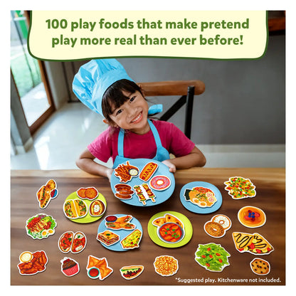 100 Most Real Play Foods Play Food for Realistic Pretend Play Ages Skillmatics US