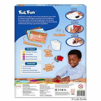 Foil Fun Bluey : World Of Animals