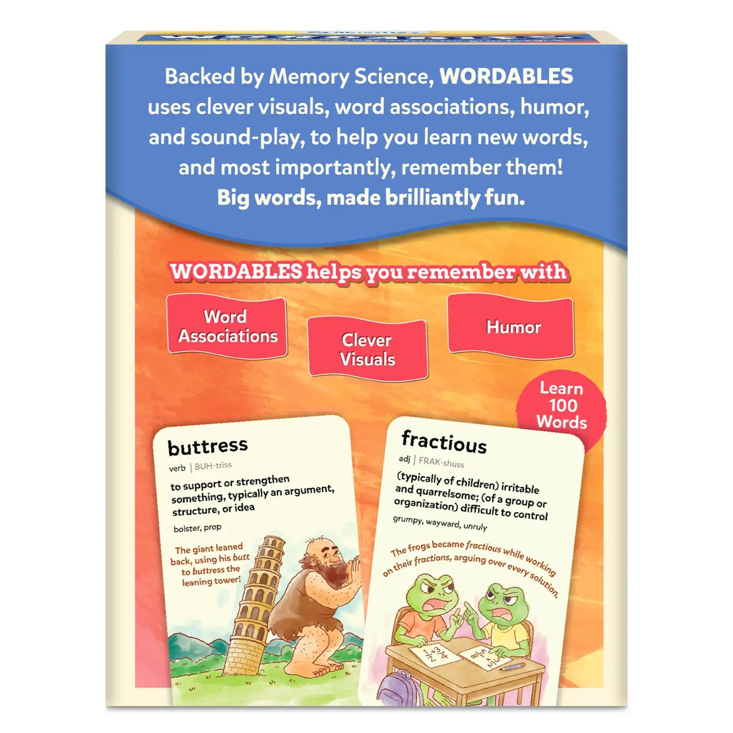 Wordables: Level 3 | Vocabulary Flash Cards for SAT Prep (ages 12+)