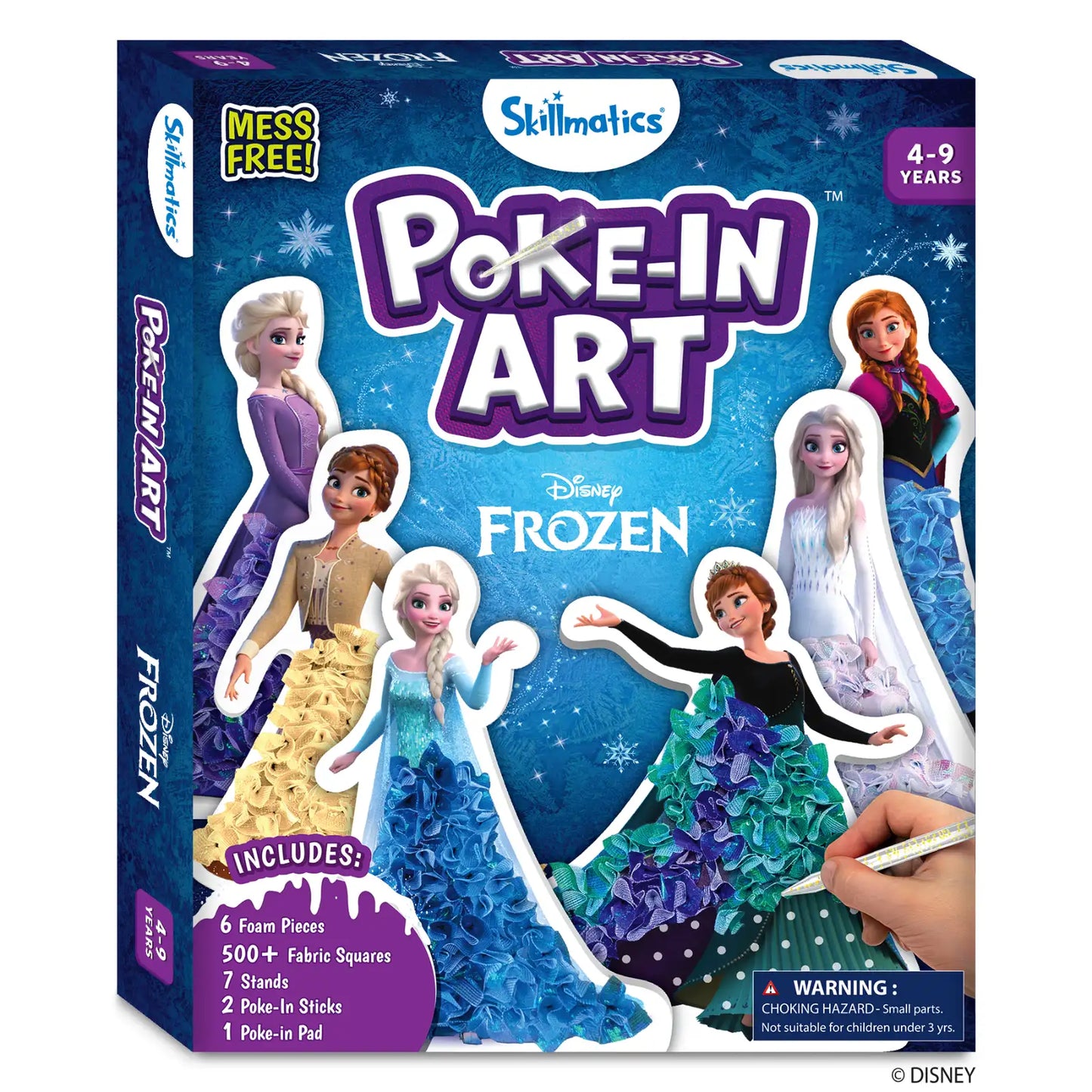 Poke-in Art: Disney Frozen | No Mess Art for Kids (ages 4-9)