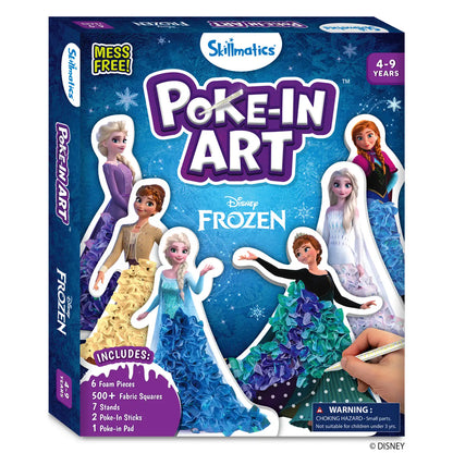 Poke-in Art: Disney Frozen | No Mess Art for Kids (ages 4-9)