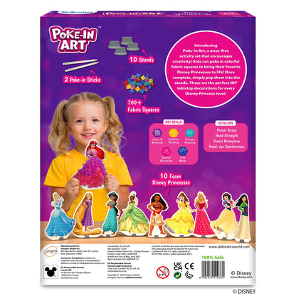 Poke-in Art: Disney Princess | Mess-Free Art for Kids (ages 4-9)