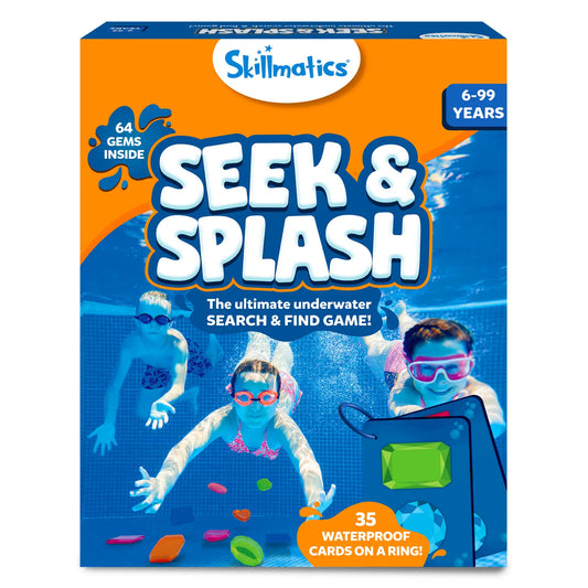 Seek & Splash underwater search and find game for kids in colorful display