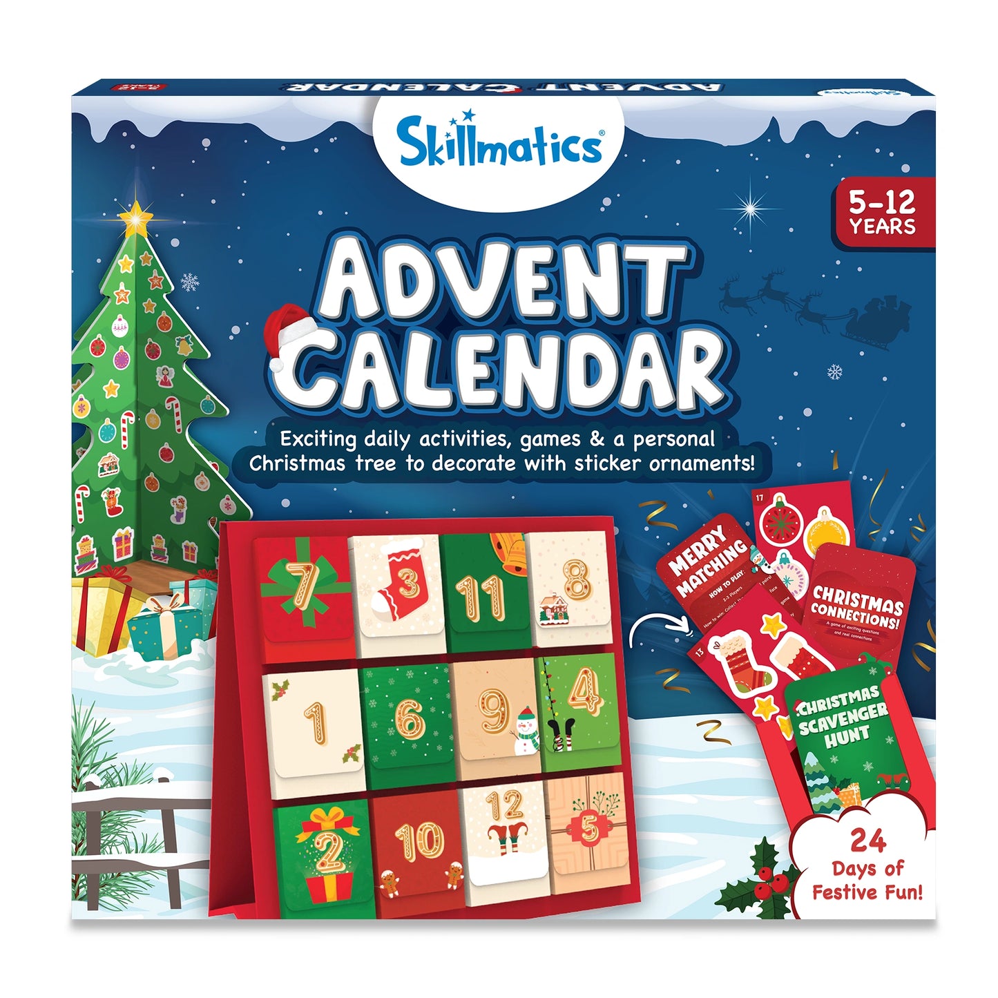 Countdown to Christmas | Advent Calendar for 5 year olds & up