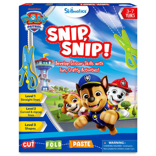 Snip, Snip! PAW Patrol | Art & Craft Activity Kit (ages 3-7)