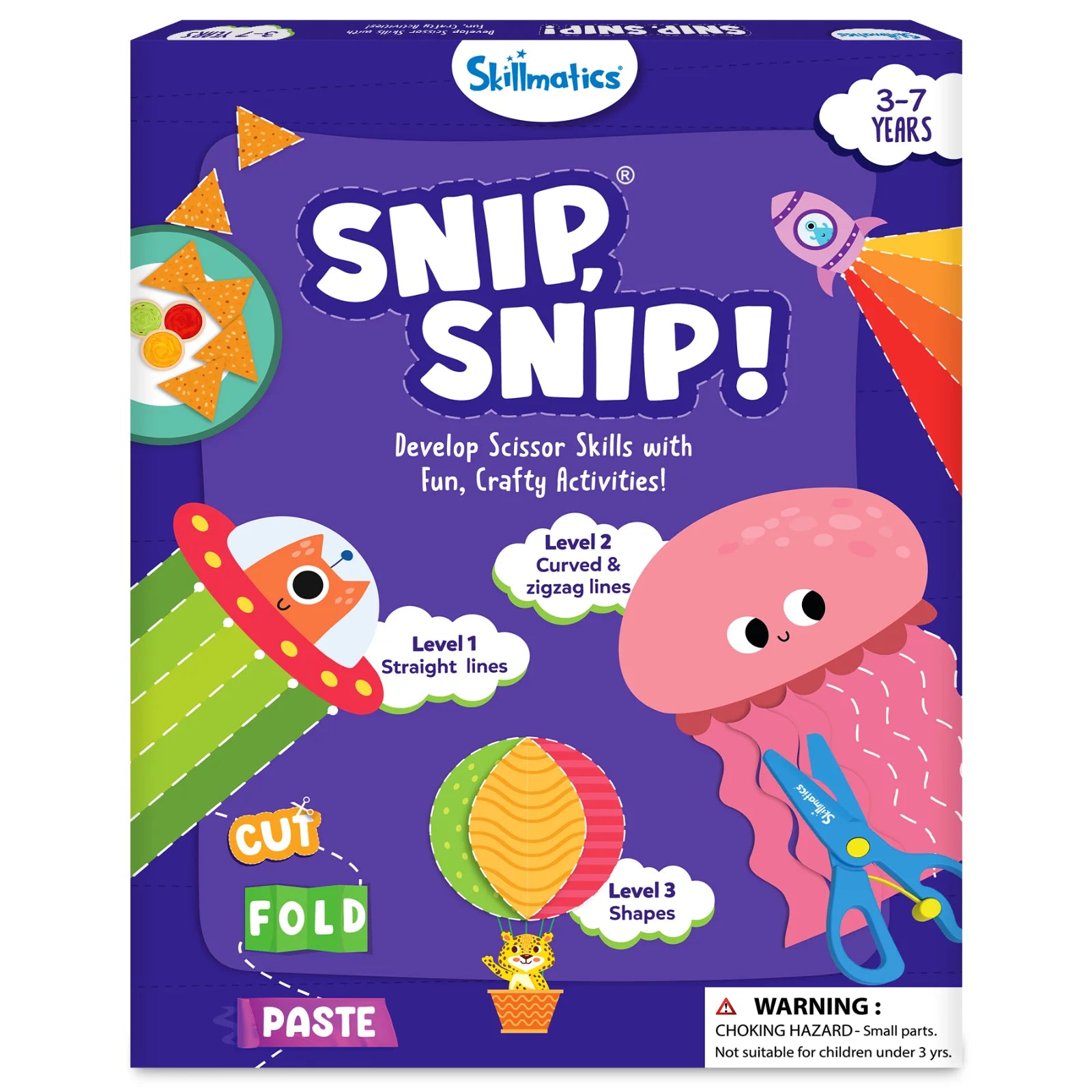 Snip Snip! | Art & Craft Activity Kit (ages 3-7)