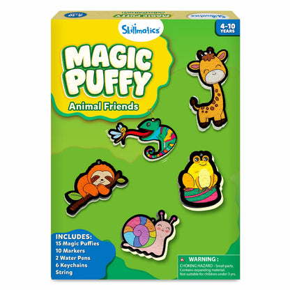 Magic Puffy - Animal Friends |  No Mess Art Kit (ages 4-10)