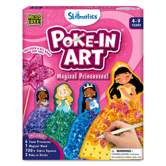 Poke-in Art: Magical Princesses | Mess-Free Art for Kids (ages 4-9)