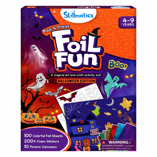 Foil Fun: Halloween Edition | No Mess Art Kit (ages 4-9)
