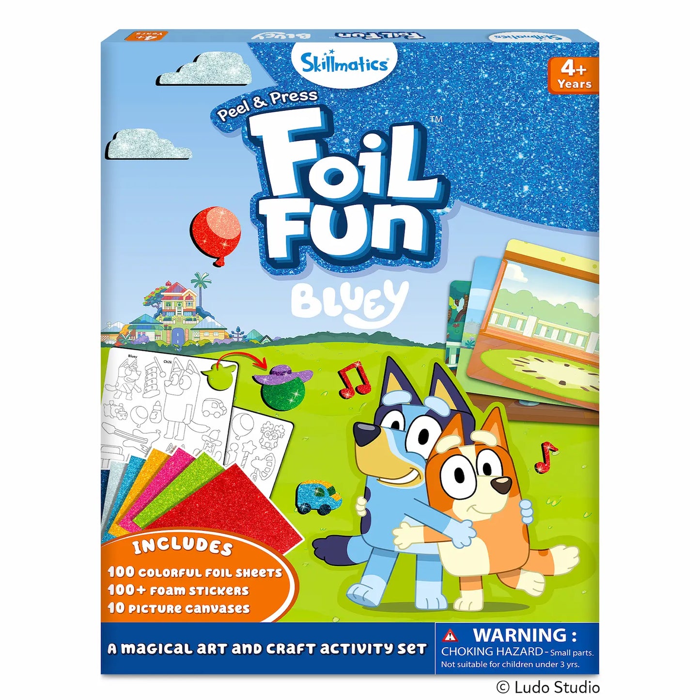 Foil Fun Bluey : World Of Animals