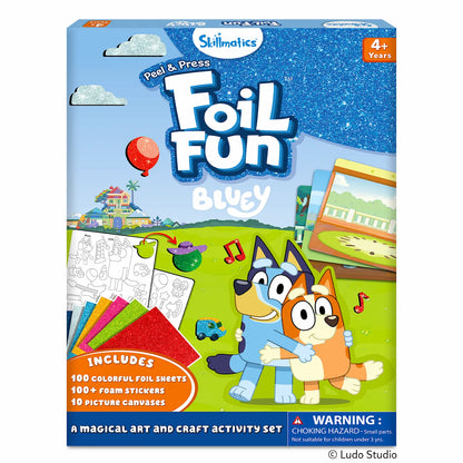 Foil Fun Bluey : World Of Animals