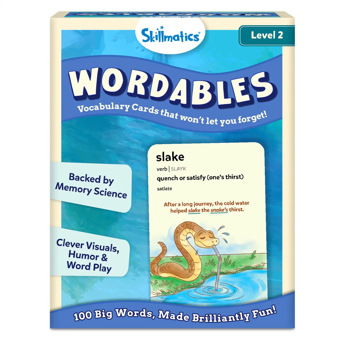 Wordables: Level 2 | Vocabulary Flash Cards (ages 10+)