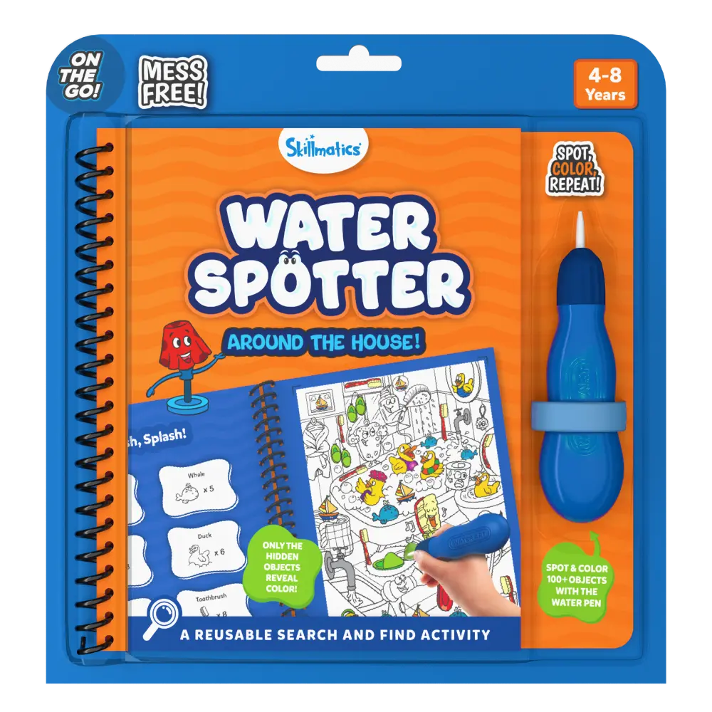 Water Spotter: Around the House | Reusable Search & Find Book (ages 4-8)