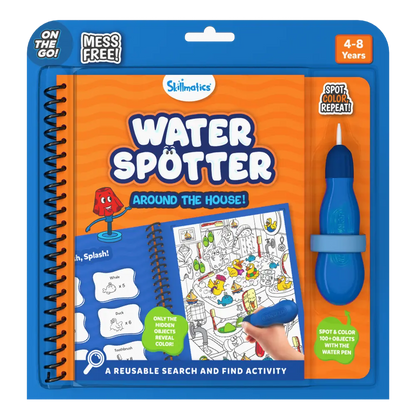 Water Spotter: Around the House | Reusable Search & Find Book (ages 4-8)