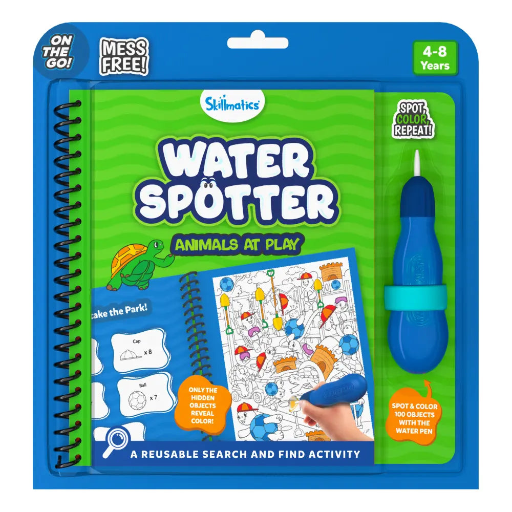 Water Spotter: Animals at Play | Reusable Search & Find Book (ages 4-8)