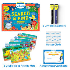 Search and Find activity set for children from the Search and Find Megapack Reusable Activity Mats