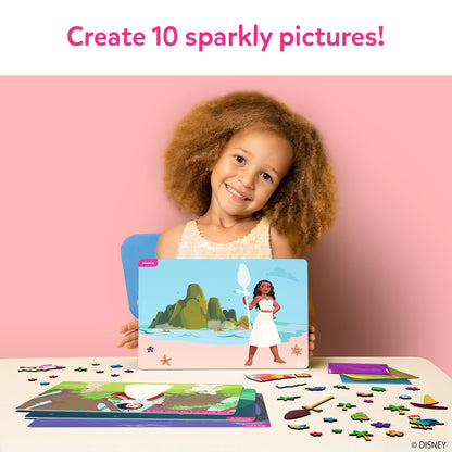 Disney foil art kit featuring Disney Princess characters for fun and mess-free crafting