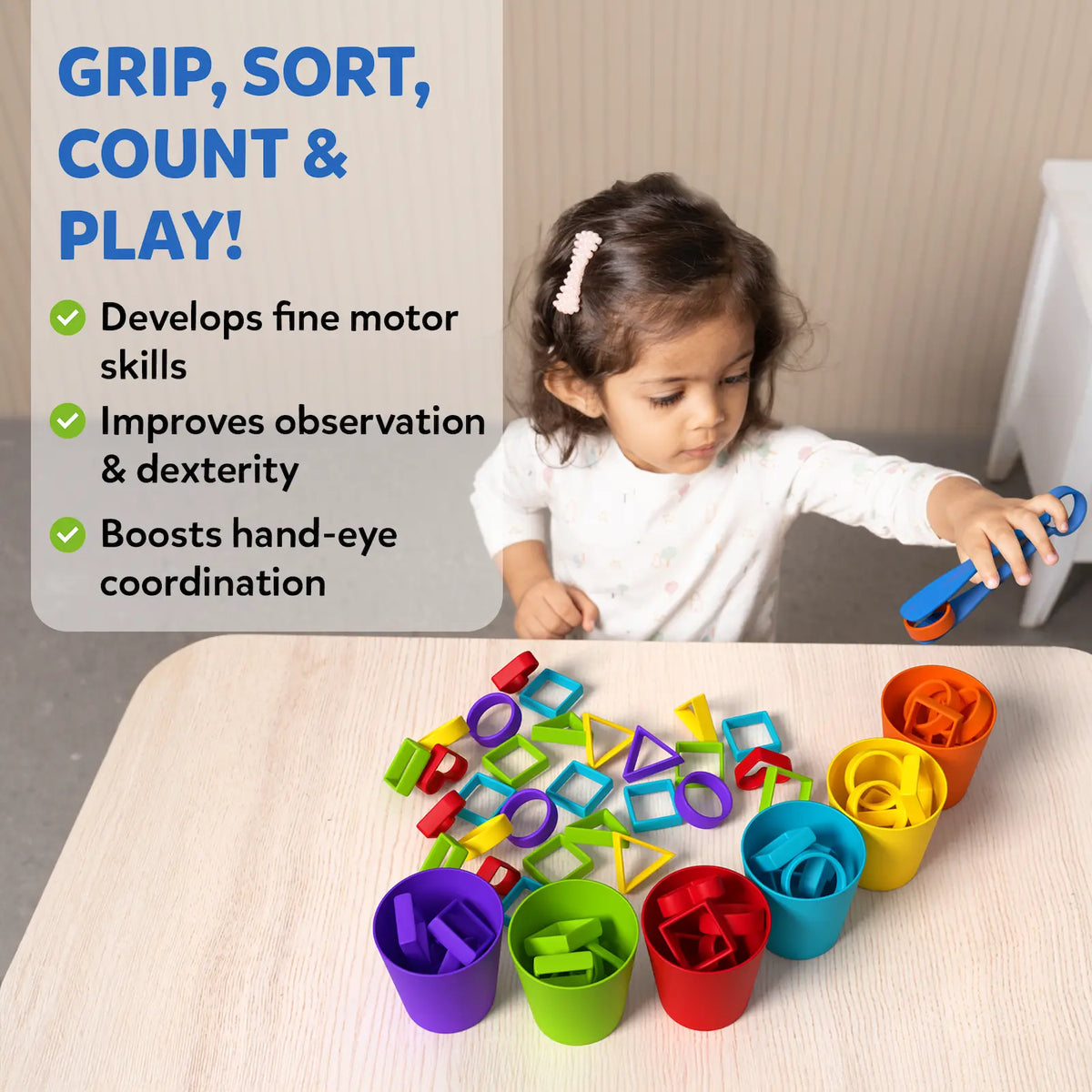 Sorting Sequencing Table Rainbow Sorting Game V3 | Sorting, Counting & Sequencing Toy (ages 3-6 ...