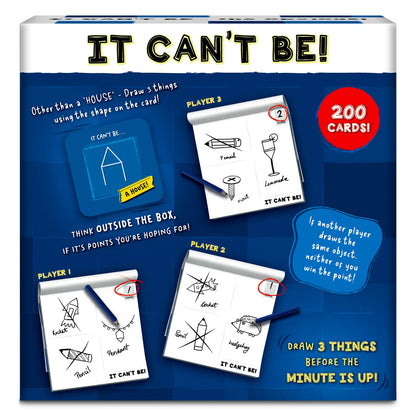 It Can't Be! | Fast-Paced Creative Game (ages 7+)