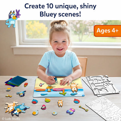 Foil Fun Bluey : World Of Animals