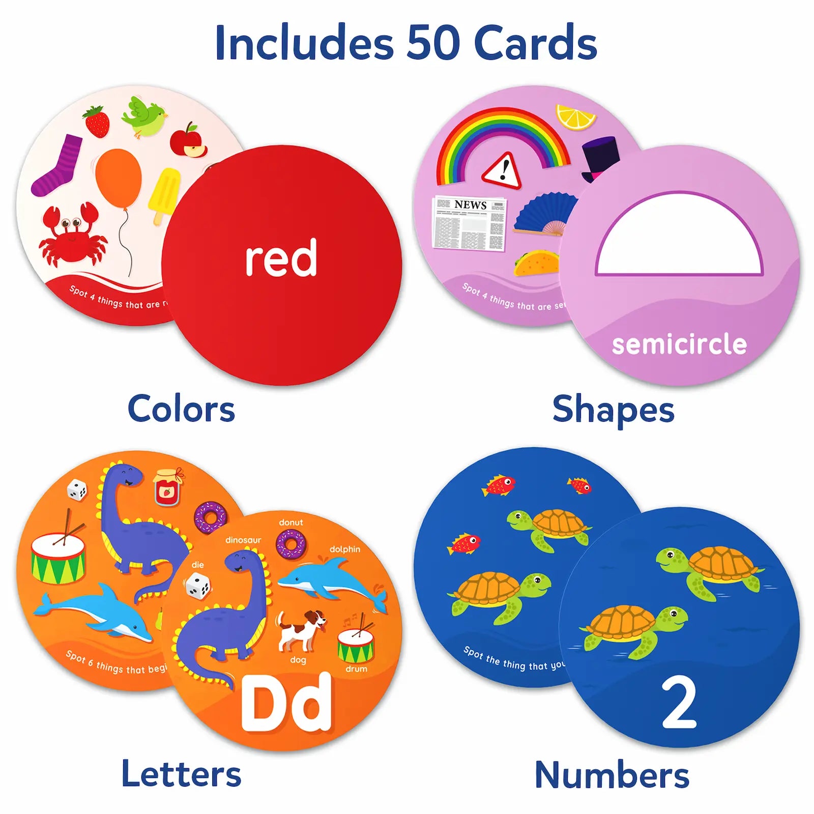 Spot and Learn - Flash Cards for Toddlers (ages 2-5)