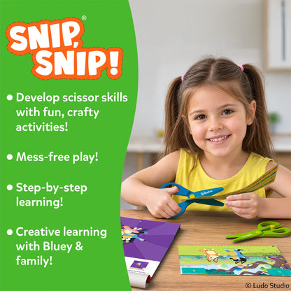 Snip Snip! Bluey | Art & Craft Activity Kit (ages 3-7)