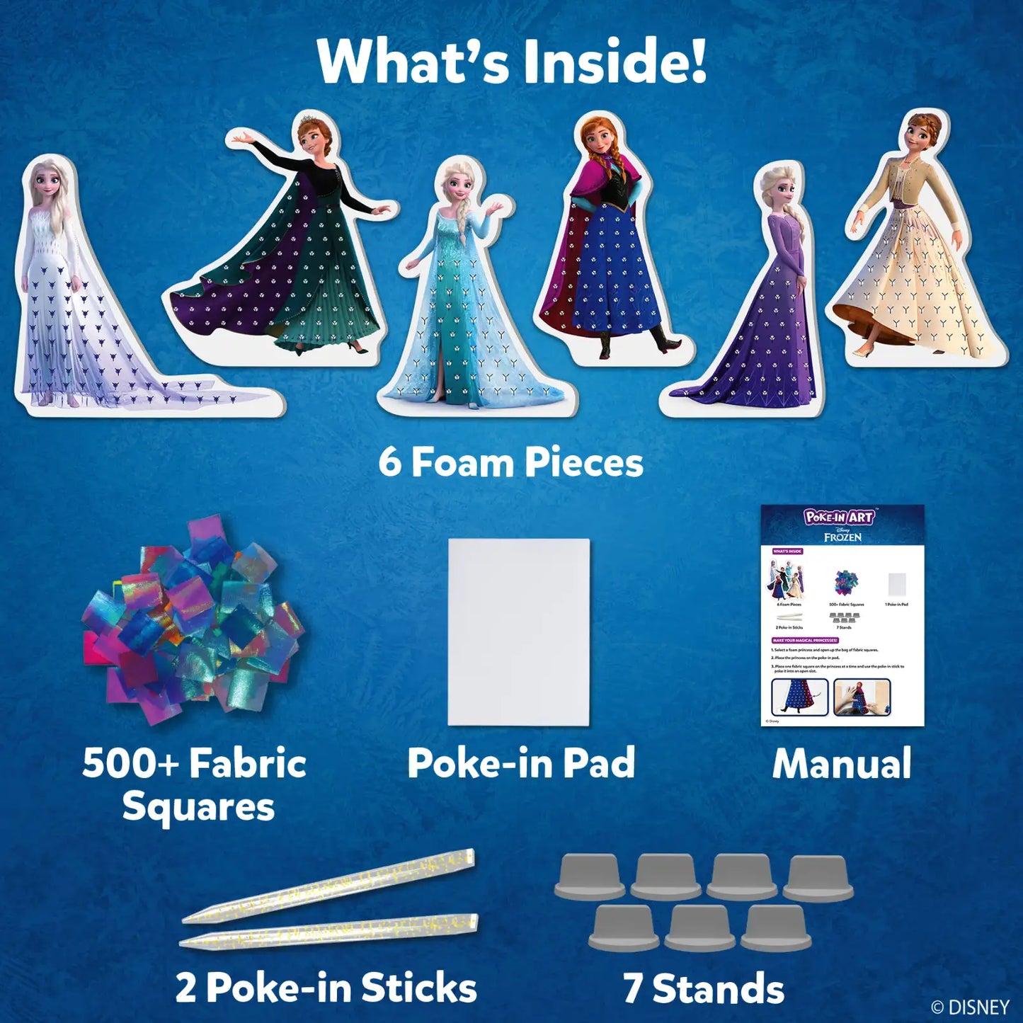 Poke-in Art: Disney Frozen | No Mess Art for Kids (ages 4-9)