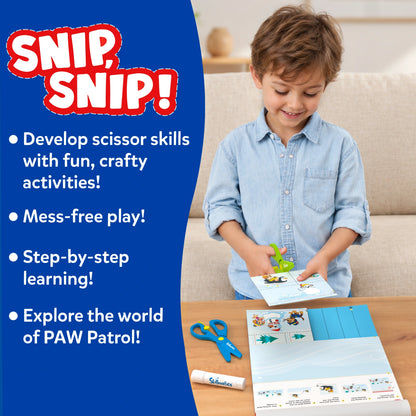 Snip, Snip! PAW Patrol | Art & Craft Activity Kit (ages 3-7)